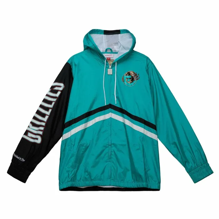 Men039s Jackets and Outerwear Mitchell and Ness Undeniable Full Zip Windbreaker Vancouver Grizzlies Men039s Jackets and Outerwear Mitchell and Ness Undeniable Full Zip Windbreaker Vancouver Grizzlies