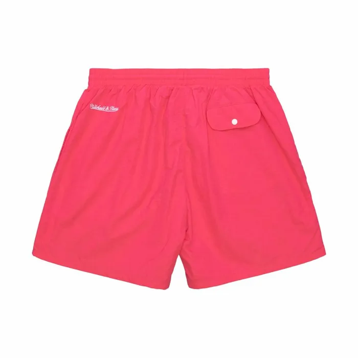 Men039s MandN Brand Mitchell and Ness Mitchell and Ness Team Essentials Nylon Shorts