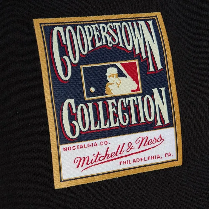 Men039s MLB Mitchell and Ness Batter Up LS Tee Brooklyn Dodgers Jackie Robinson