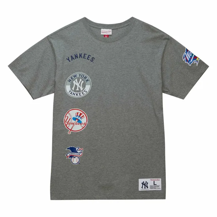 Men039s MLB Mitchell and Ness City Collection SS Tee New York Yankees