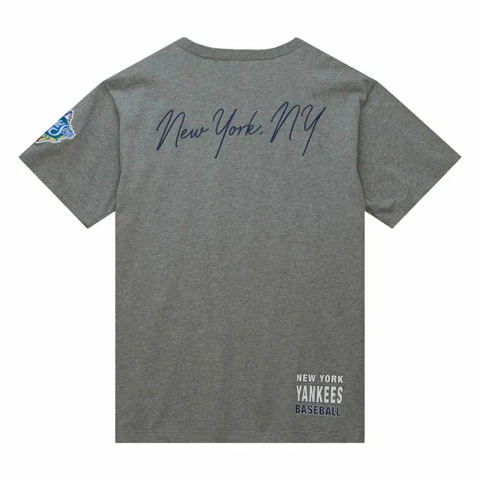 Men039s MLB Mitchell and Ness City Collection SS Tee New York Yankees Men039s MLB Mitchell and Ness City Collection SS Tee New York Yankees