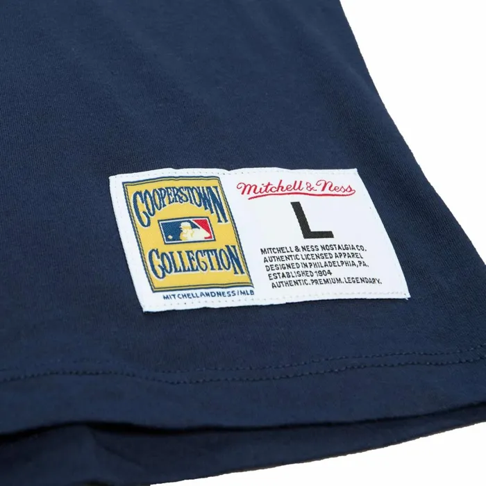 Men039s MLB Mitchell and Ness Color Blocked SS Tee California Angels Men039s MLB Mitchell and Ness Color Blocked SS Tee California Angels