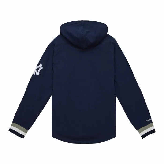 Men039s MLB Mitchell and Ness Legendary Slub Long Sleeve Hoodie New York Yankees Men039s MLB Mitchell and Ness Legendary Slub Long Sleeve Hoodie New York Yankees