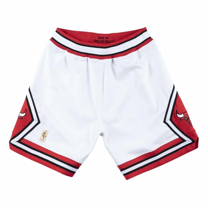Men039s NBA Authentic Mitchell and Ness Authentic Shorts Chicago Bulls 199697 Men039s NBA Authentic Mitchell and Ness Authentic Shorts Chicago Bulls 199697