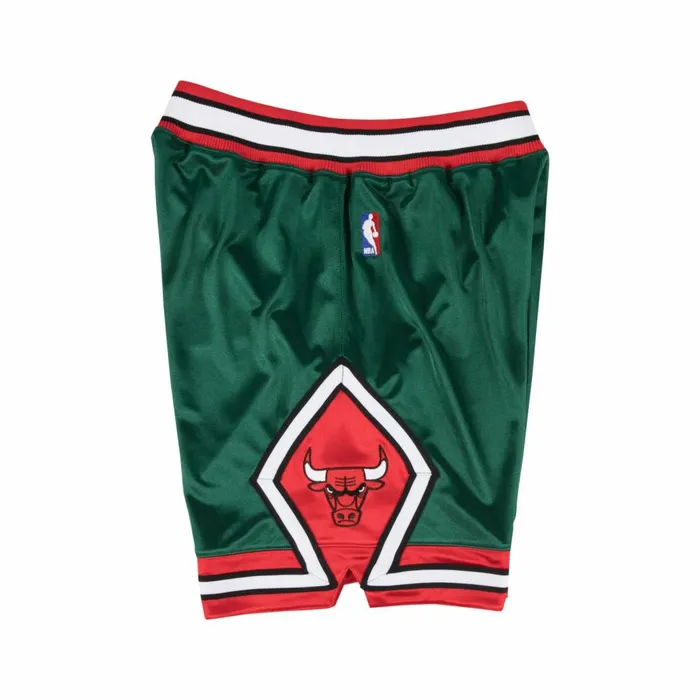 Men039s NBA Authentic Mitchell and Ness Authentic Shorts Chicago Bulls Green Week 200809 Men039s NBA Authentic Mitchell and Ness Authentic Shorts Chicago Bulls Green Week 200809