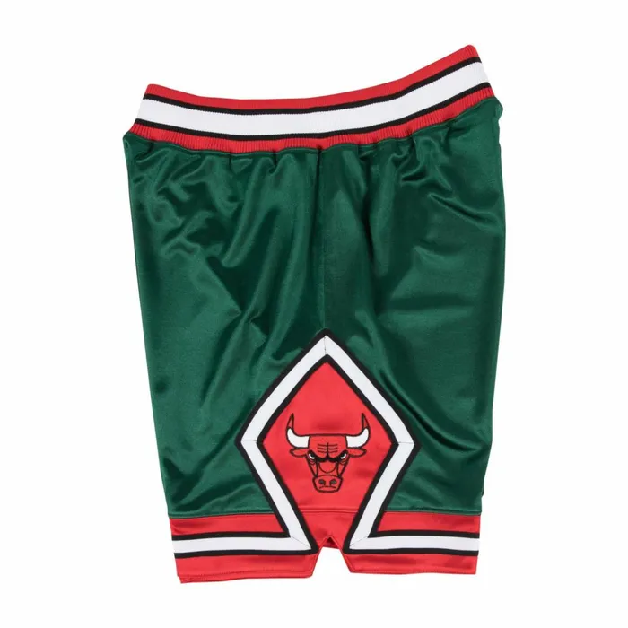Men039s NBA Authentic Mitchell and Ness Authentic Shorts Chicago Bulls Green Week 200809 Men039s NBA Authentic Mitchell and Ness Authentic Shorts Chicago Bulls Green Week 200809