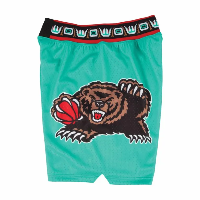 Men039s NBA Authentic Mitchell and Ness Authentic Shorts Vancouver Grizzlies Road 199596 Men039s NBA Authentic Mitchell and Ness Authentic Shorts Vancouver Grizzlies Road 199596