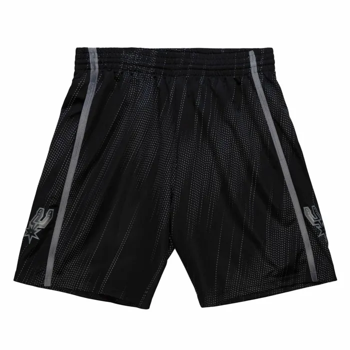 Men039s NBA Swingman Mitchell and Ness Monochrome Swingman San Antonio Spurs 199899 Shorts Men039s NBA Swingman Mitchell and Ness Monochrome Swingman San Antonio Spurs 199899 Shorts