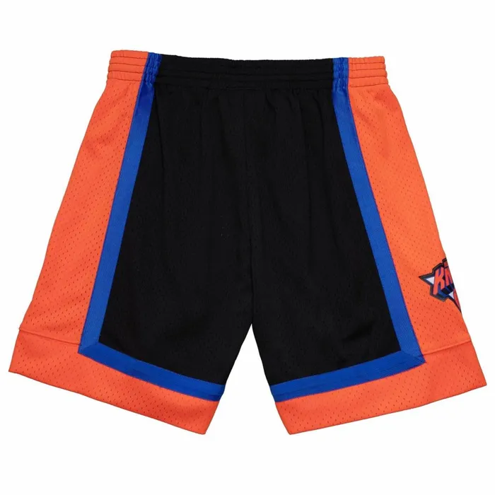 Men039s NBA Swingman Mitchell and Ness Reload 20 Swingman New York Knicks 199899 Shorts