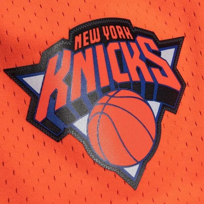 Men039s NBA Swingman Mitchell and Ness Reload 20 Swingman New York Knicks 199899 Shorts