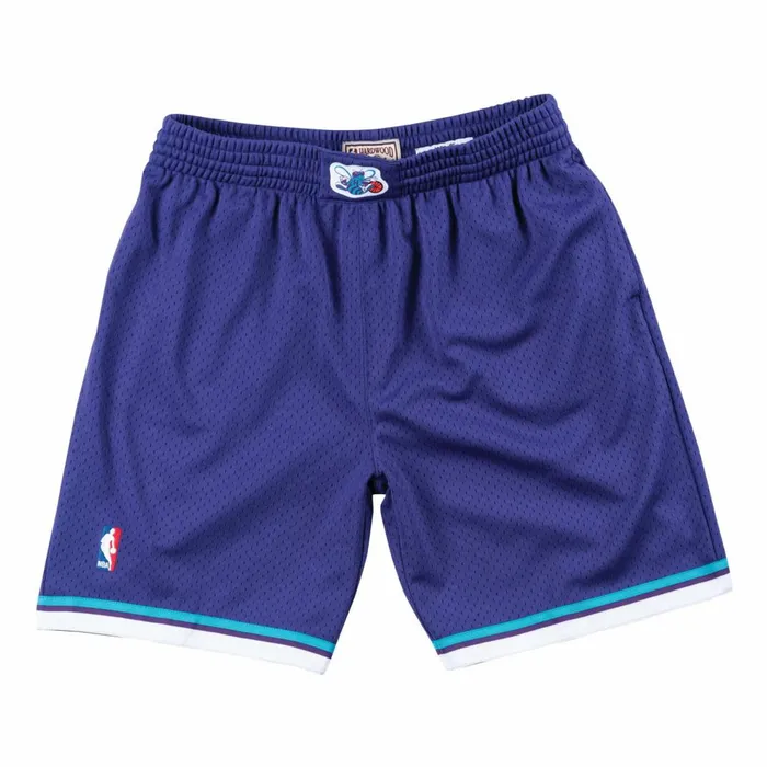 Men039s NBA Swingman Mitchell and Ness Swingman Shorts Charlotte Hornets Alternate 199495 Men039s NBA Swingman Mitchell and Ness Swingman Shorts Charlotte Hornets Alternate 199495