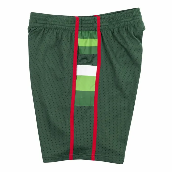 Men039s NBA Swingman Mitchell and Ness Swingman Shorts Milwaukee Bucks Road 198384 Men039s NBA Swingman Mitchell and Ness Swingman Shorts Milwaukee Bucks Road 198384