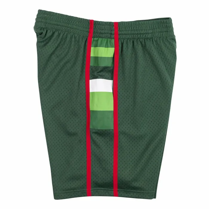 Men039s NBA Swingman Mitchell and Ness Swingman Shorts Milwaukee Bucks Road 198384 Men039s NBA Swingman Mitchell and Ness Swingman Shorts Milwaukee Bucks Road 198384