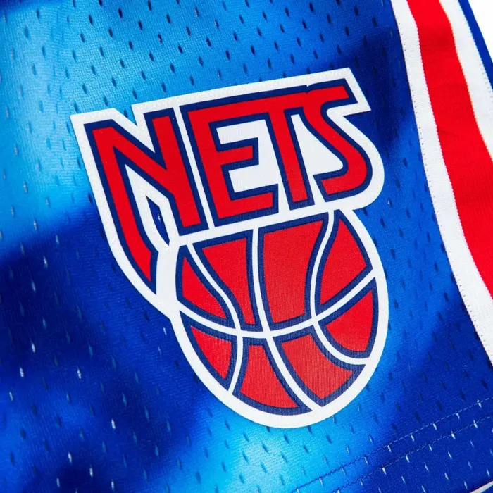 Men039s NBA Swingman Mitchell and Ness Swingman Shorts New Jersey Nets 199091