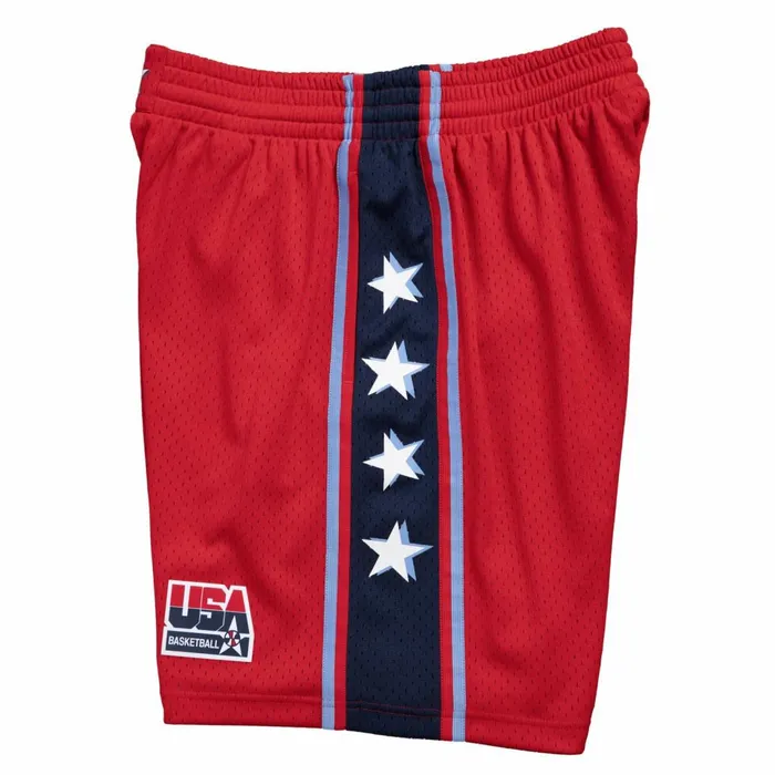 Men039s NBA Swingman Mitchell and Ness Swingman Shorts Team USA 1996 Men039s NBA Swingman Mitchell and Ness Swingman Shorts Team USA 1996