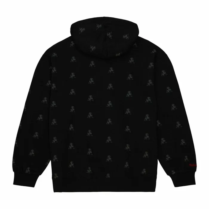 Men039s NFL Mitchell and Ness AOP Fleece Hoodie New England Patriots Men039s NFL Mitchell and Ness AOP Fleece Hoodie New England Patriots