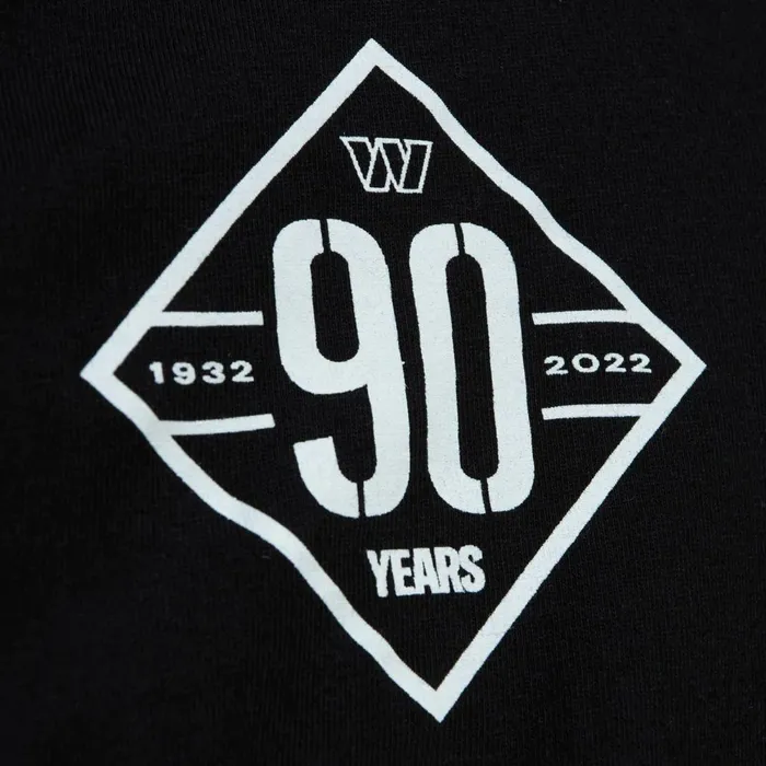 Men039s NFL Mitchell and Ness Bumper Sticker Tee Collaboration Sonny Jurgensen