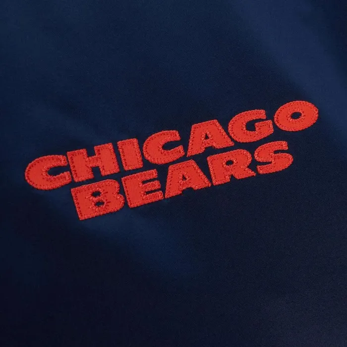 Men039s NFL Mitchell and Ness Heavyweight Satin Jacket Chicago Bears Men039s NFL Mitchell and Ness Heavyweight Satin Jacket Chicago Bears