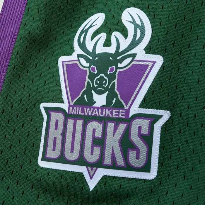 Men039s Shorts Mitchell and Ness Cream Swingman Shorts Milwaukee Bucks 2000 Men039s Shorts Mitchell and Ness Cream Swingman Shorts Milwaukee Bucks 2000