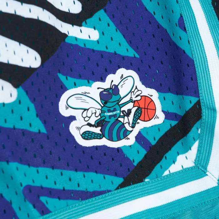 Men039s Shorts Mitchell and Ness Game Day Pattern Short Charlotte Hornets Men039s Shorts Mitchell and Ness Game Day Pattern Short Charlotte Hornets