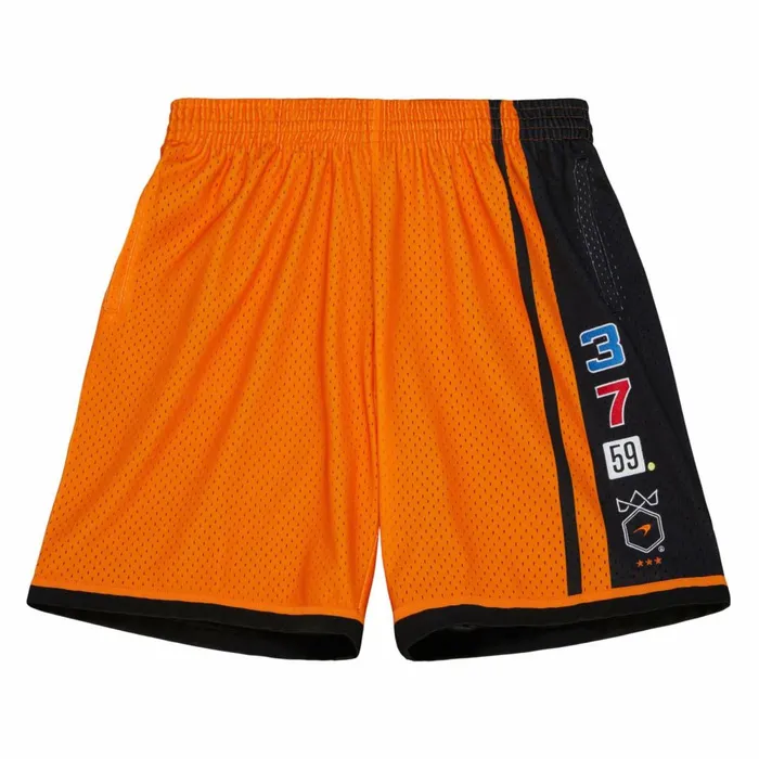 Men039s Shorts Mitchell and Ness MandN X Mclaren Monaco Triple Crown Mesh Shorts Men039s Shorts Mitchell and Ness MandN X Mclaren Monaco Triple Crown Mesh Shorts