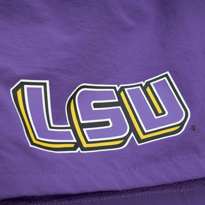 Men039s Shorts Mitchell and Ness Nylon Utility Shorts Louisiana State University Men039s Shorts Mitchell and Ness Nylon Utility Shorts Louisiana State University