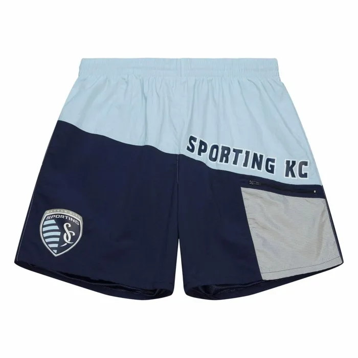 Men039s Shorts Mitchell and Ness Nylon Utility Shorts Sporting Kansas City