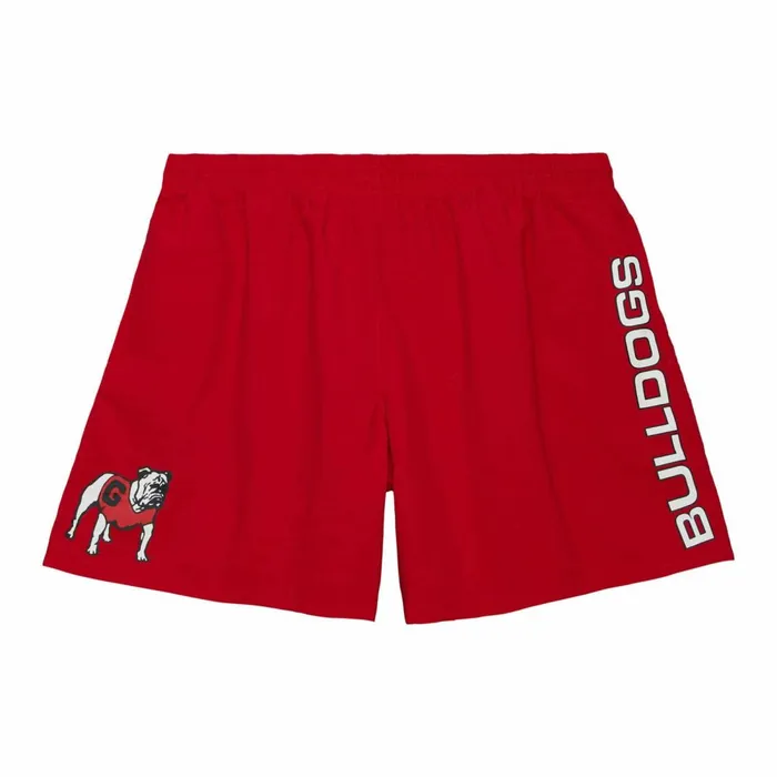 Men039s Shorts Mitchell and Ness Team Heritage Woven Shorts University Of Georgia Men039s Shorts Mitchell and Ness Team Heritage Woven Shorts University Of Georgia