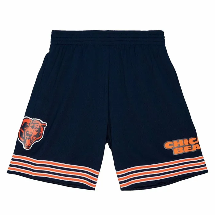Men039s Shorts Mitchell and Ness Team ID Mesh Shorts Chicago Bears