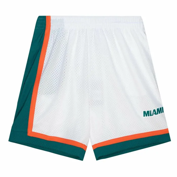 Men039s Shorts Mitchell and Ness Team ID Mesh Shorts Miami Dolphins