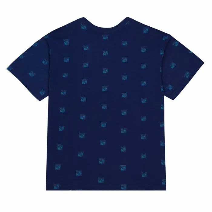 Men039s TShirts and Tops Mitchell and Ness AOP SS Top New York Rangers