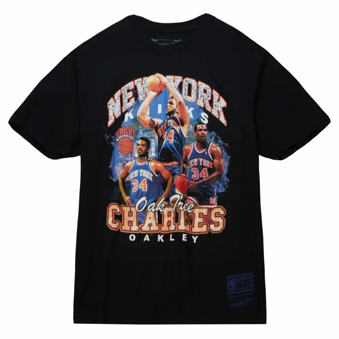 Men039s TShirts and Tops Mitchell and Ness Bling SS Tee HWC New York Knicks Charles Oakley Men039s TShirts and Tops Mitchell and Ness Bling SS Tee HWC New York Knicks Charles Oakley