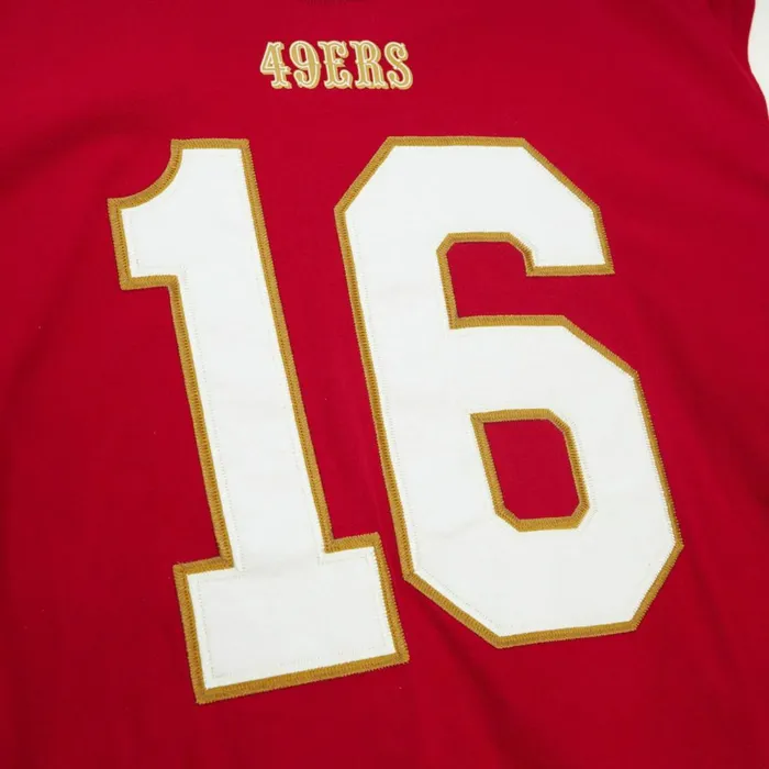 Men039s TShirts and Tops Mitchell and Ness Icon Premium NandN SS Tee San Francisco 49ers Joe Montana
