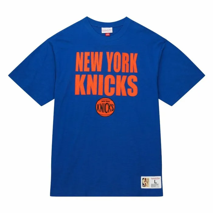 Men039s TShirts and Tops Mitchell and Ness Legendary Slub SS Tee New York Knicks Men039s TShirts and Tops Mitchell and Ness Legendary Slub SS Tee New York Knicks