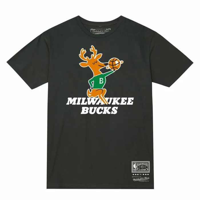 Men039s TShirts and Tops Mitchell and Ness MVP Tee Milwaukee Bucks