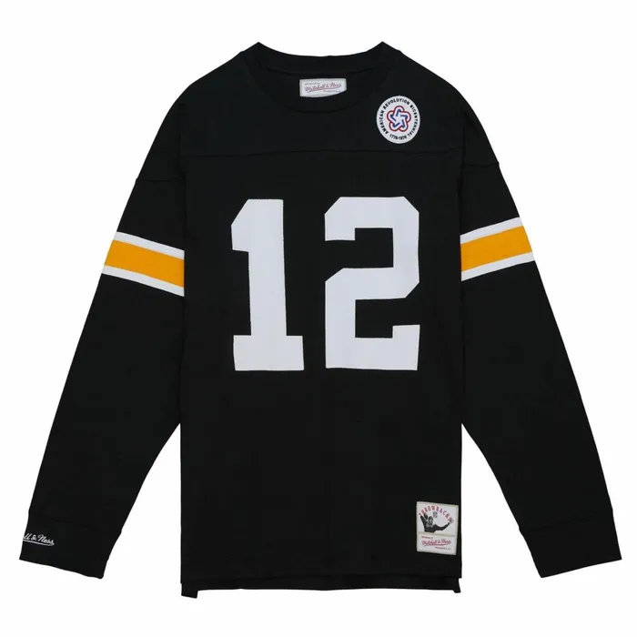 Men039s TShirts and Tops Mitchell and Ness NandN Longsleeve Tee Pittsburgh Steelers 1976 Terry Bradshaw Men039s TShirts and Tops Mitchell and Ness NandN Longsleeve Tee Pittsburgh Steelers 1976 Terry Bradshaw