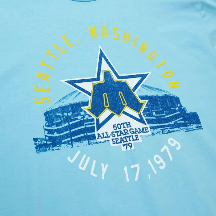 Men039s TShirts and Tops Mitchell and Ness Seattle ASG Tee Seattle Mariners 1979