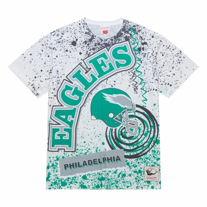 Men039s TShirts and Tops Mitchell and Ness Team Burst Sublimated SS Tee Philadelphia Eagles Men039s TShirts and Tops Mitchell and Ness Team Burst Sublimated SS Tee Philadelphia Eagles