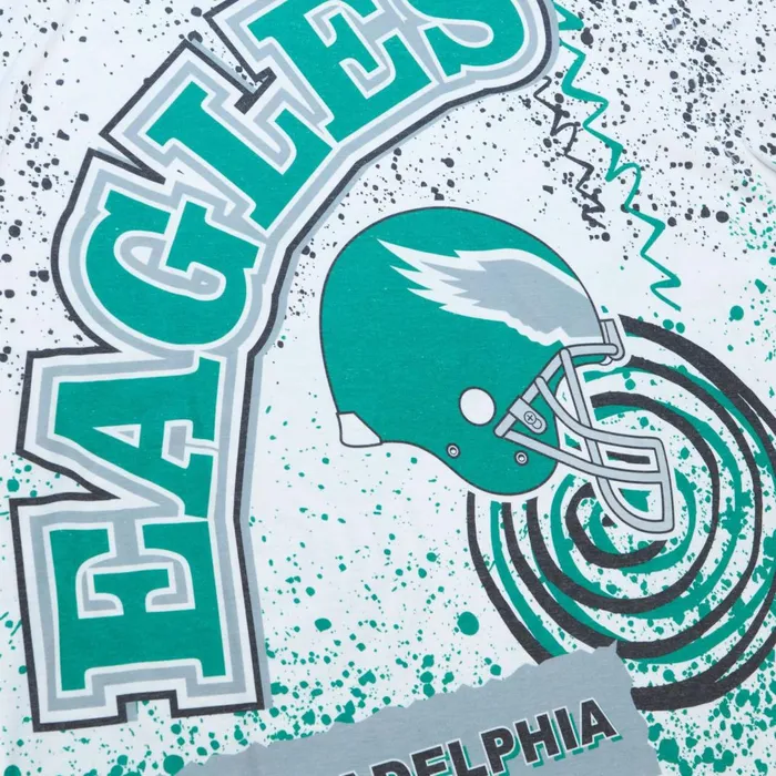 Men039s TShirts and Tops Mitchell and Ness Team Burst Sublimated SS Tee Philadelphia Eagles Men039s TShirts and Tops Mitchell and Ness Team Burst Sublimated SS Tee Philadelphia Eagles