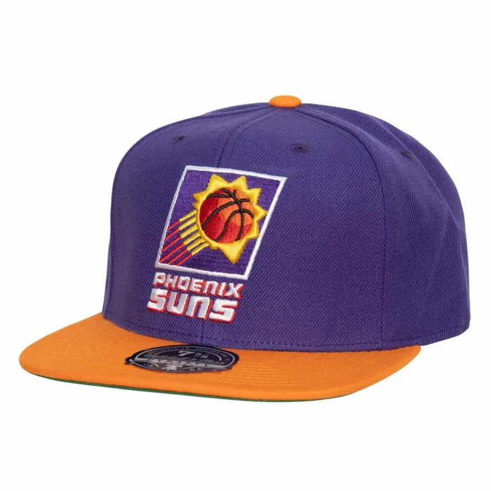 Men039sWomen039s Fitted 163 Styles Mitchell and Ness Team 2 Tone 20 Fitted HWC Phoenix Suns Men039sWomen039s Fitted 163 Styles Mitchell and Ness Team 2 Tone 20 Fitted HWC Phoenix Suns