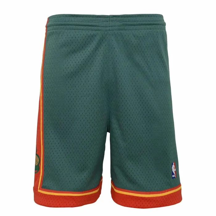 Men039sYouth NBA Swingman Mitchell and Ness Swingman Seattle Supersonics Road 199596 Shorts Men039sYouth NBA Swingman Mitchell and Ness Swingman Seattle Supersonics Road 199596 Shorts
