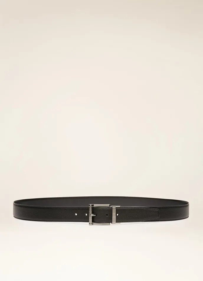 Men Bally Belts Taylan 8211 Leather 35mm Belt In Black