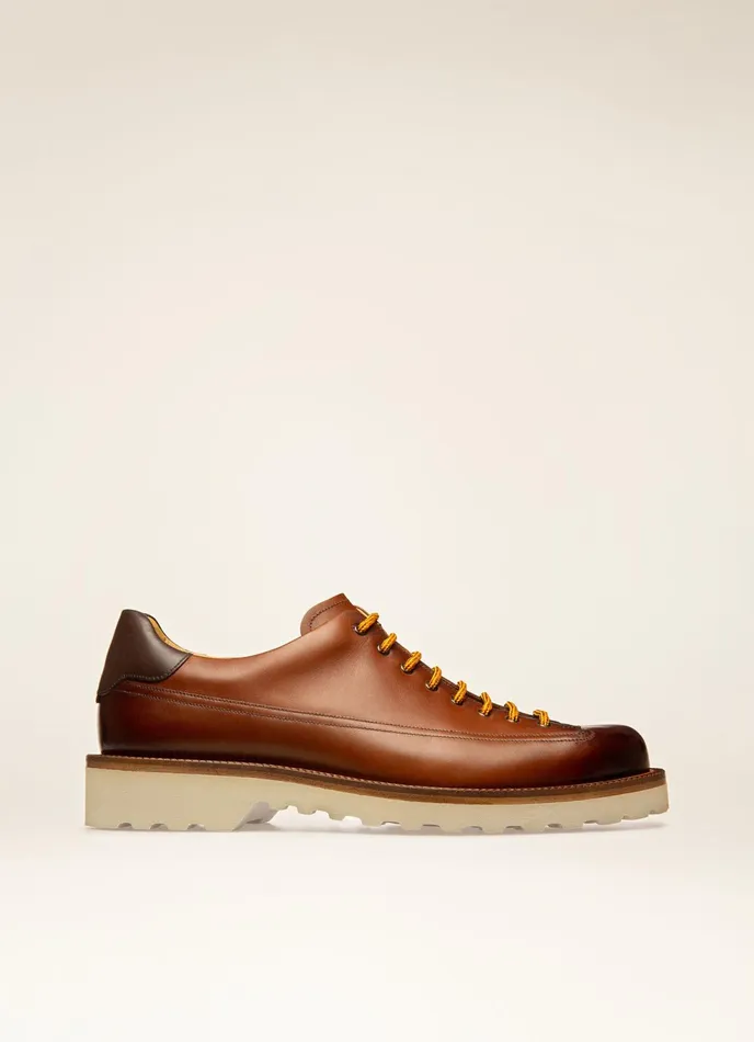 Men Bally LaceUps And Monks Norton 8211 Leather Derby Shoes In Brown