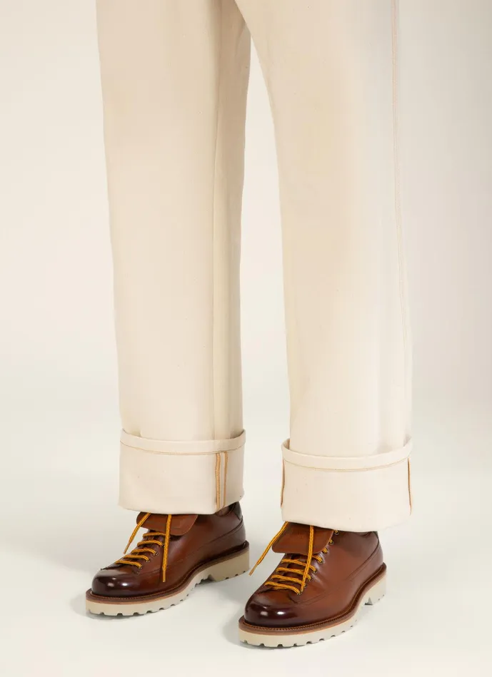 Men Bally LaceUps And Monks Norton 8211 Leather Derby Shoes In Brown