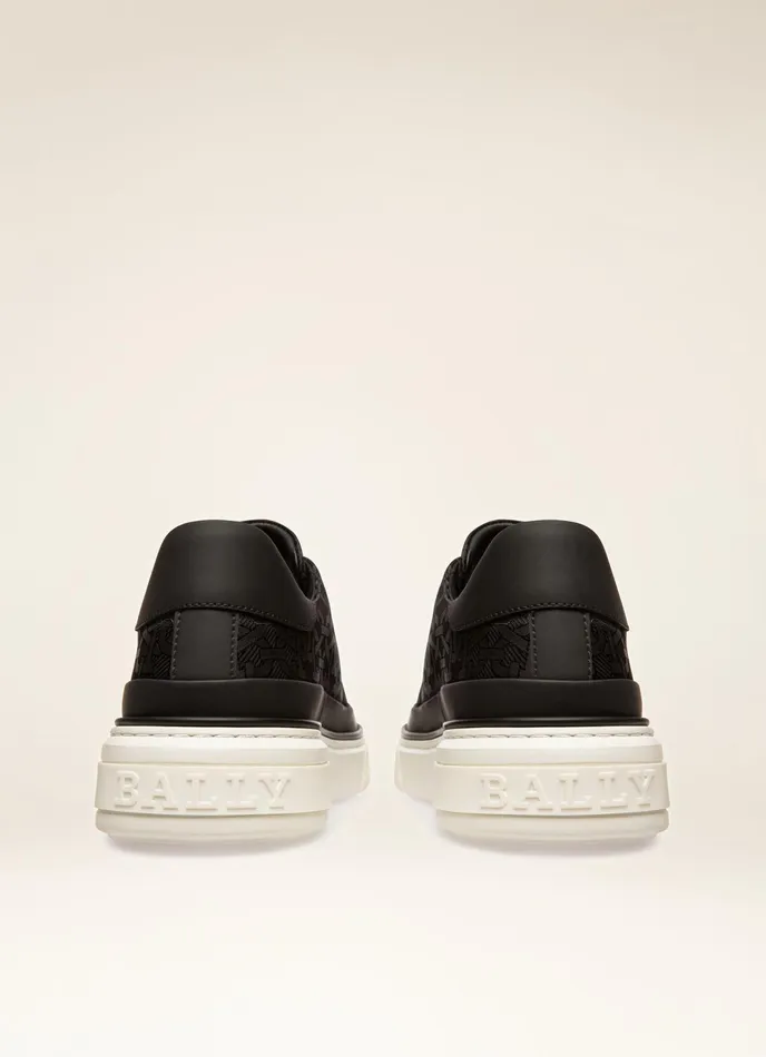 Men Bally Sneakers Maily 8211 Fabric Sneakers In Black