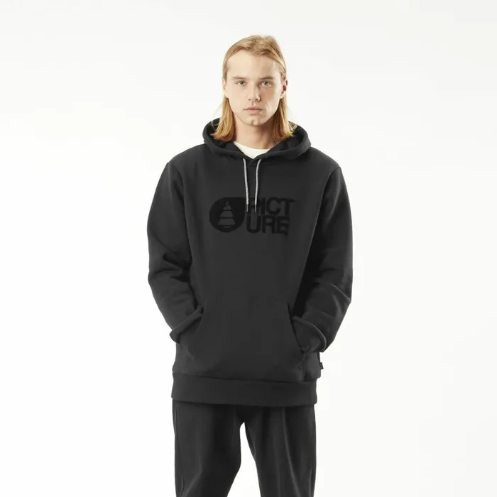 Men BASEMENT FLOCK HOODIE Picture Organic Clothing Sweats and Hoodies