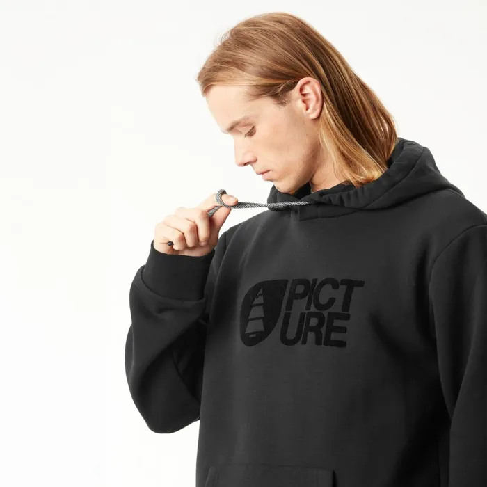 Men BASEMENT FLOCK HOODIE Picture Organic Clothing Sweats and Hoodies
