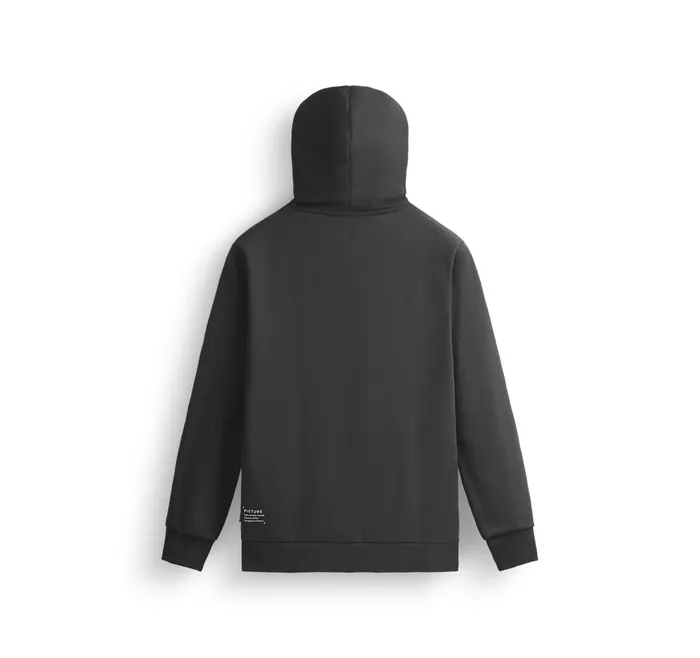 Men BASEMENT FLOCK HOODIE Picture Organic Clothing Sweats and Hoodies