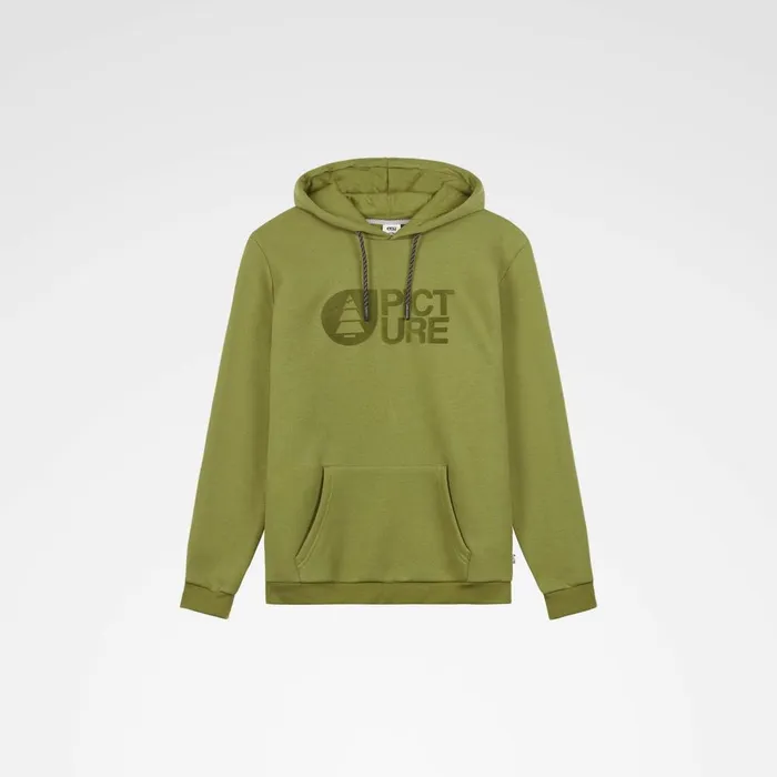 Men BASEMENT FLOCK HOODIE Picture Organic Clothing Sweats and Hoodies