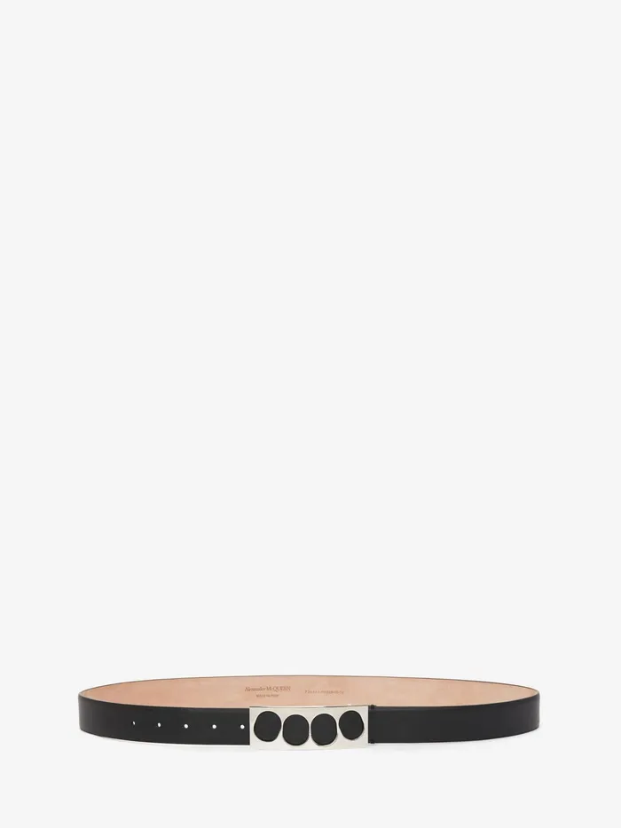 Men Belts Alexander McQueen The Grip Belt Black